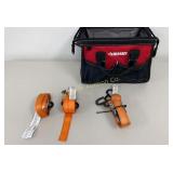 12" Husky Tool Bag w/ 1" Ratchet & Tie Down