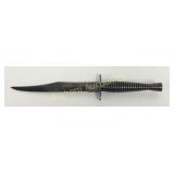 Bowie Style Fixed Blade Knife w/ Fairbairn-Sykes