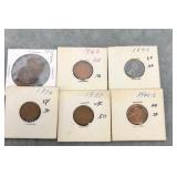 Indian & Wheat Cents Various Dates 1901-1942
