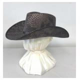 Snakeskin Style Western Hat, Size Unmarked