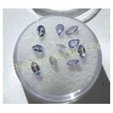 Tanzanite Gemstones 10 Count 1.10 Ct