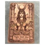 3 Kg 3000 Grams .999 Fine Copper Bar