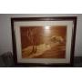 Wooden framed Art