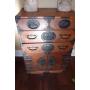 Oriental style Oak chest