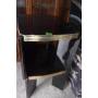 Pair of Black and Gold lamp tables