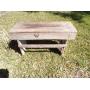 Wooden handmade bench