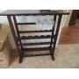 Wooden wine rack