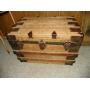 Old, flat top truck with tray