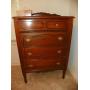 Wooden chest of drawers