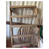 Primitive veggie dryer  stand