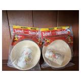 Unopened Micky Mouse bowl and cup