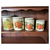 Set of metal Ballonorf cannisers-gently used