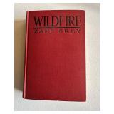 Hardback Zane Grey Wildfire book