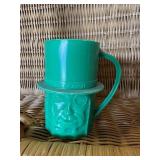 Green Mr Peanut cup