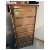 Wooden lingerie chest of drawers
