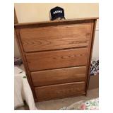 Wooden chest of drawers