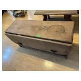 Wooden Dropleaf table-4ft