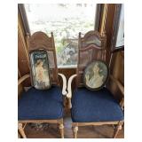 Set of matching chairs