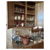 Misc contents of  Main house kitchen, pantry