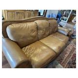 Leather couch-good shape