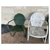 Pair of outdoor chairs