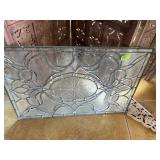 Leaded glasss panel