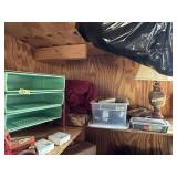 Misc contents of storage building