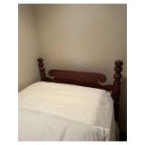 2 of 2 Matching Antique wooden Twin bed