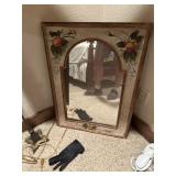 Handpainted mirror