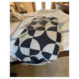 Quilted bedspread