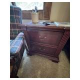 Wooden nightstand