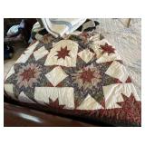 Quilted bedspread