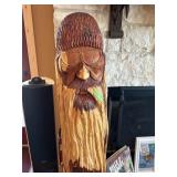 4ftCedar carved ZZ Top