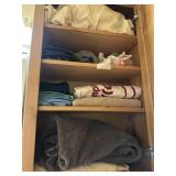 Misc contents of bathrooms, laundry room