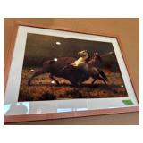 Framed Buffalo Hunt picture