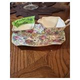 Royal Winton Summertime Cream and Sugar