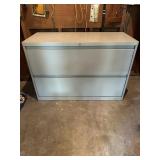 Metal file cabinet