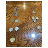 Misc foreign coins lot