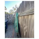 Water hose and watering can