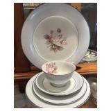 Noritake Rose 12 place dish set