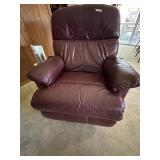 Leather recliner