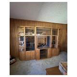 Oak cabinet-separates into 5pcs