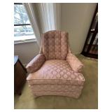 Pink cloth chair-clean