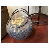 Large wicker basket