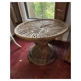 Wicker table