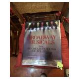 Coffee table Broadway Musicals book