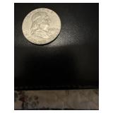 1963 Silver Ben Franklin half $