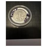 1943 Walking Liberty half dollar