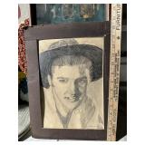 Hand drawn Elvis picture?