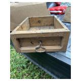 Wooden pine drawer